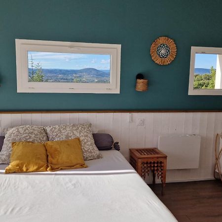 Reve D'Escapade Chambre Avec Vue Sublime Sur Les Cevennes Ardechoises Баржак Екстер'єр фото